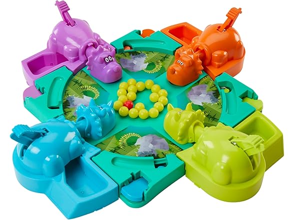 Hungry Hungry Hippos Dino Edition Board Game