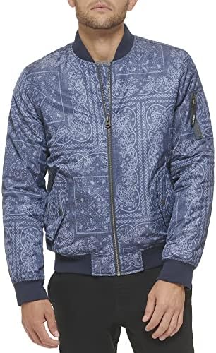 Faded Blue Bandana Ma-1 Filled