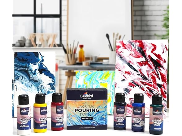 BLUEBIRD Acrylic Pouring Paint