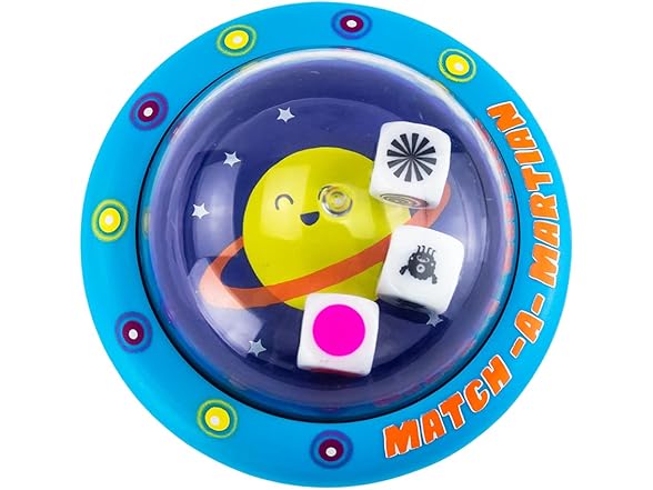 Pop-A-Tops - Match-A-Martian Dice Game