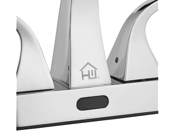 Homewerks Worldwide Centerset Touchless Chrome Bathroom Faucet