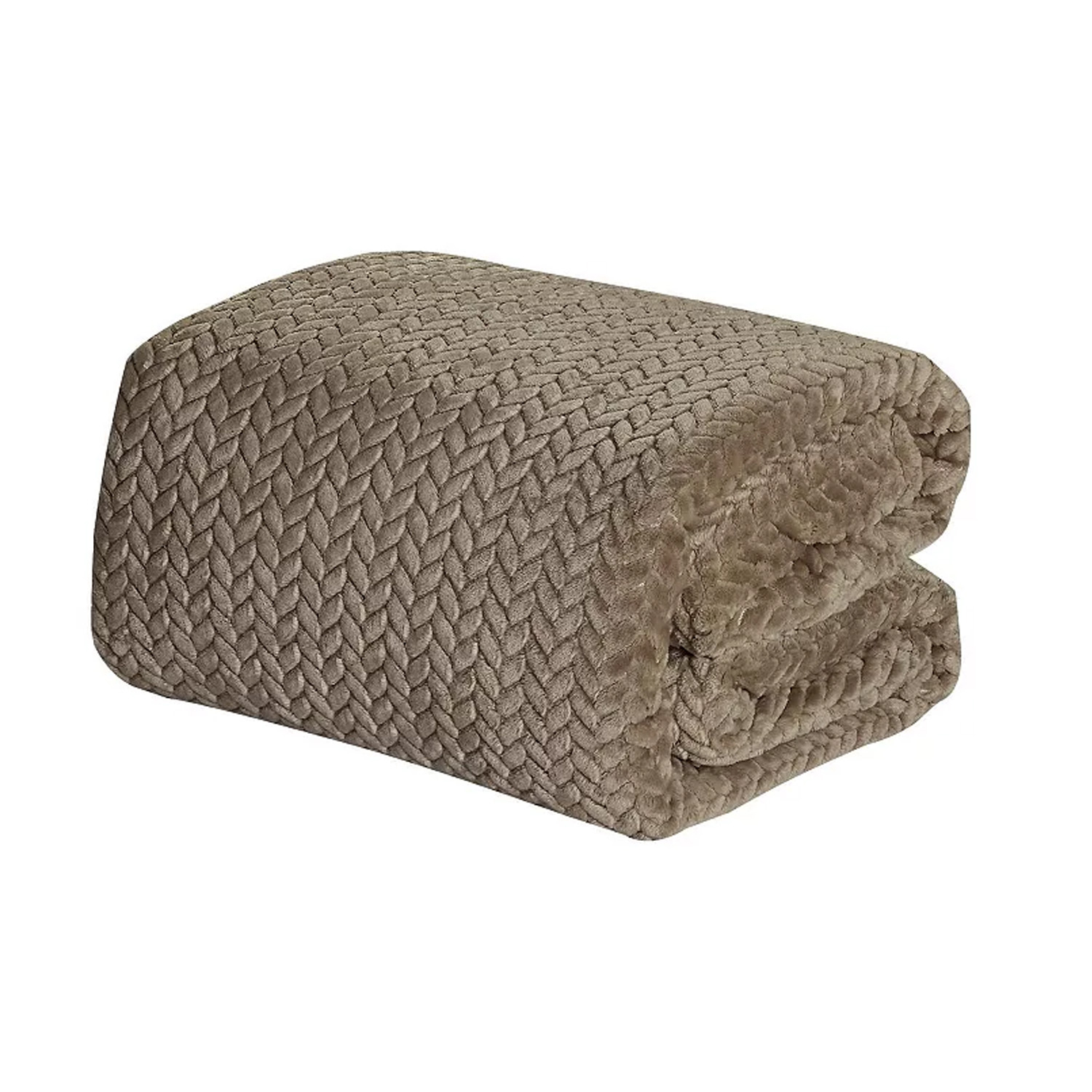 50"x60" Chevron Braided Microplush Throw - Gallery 14