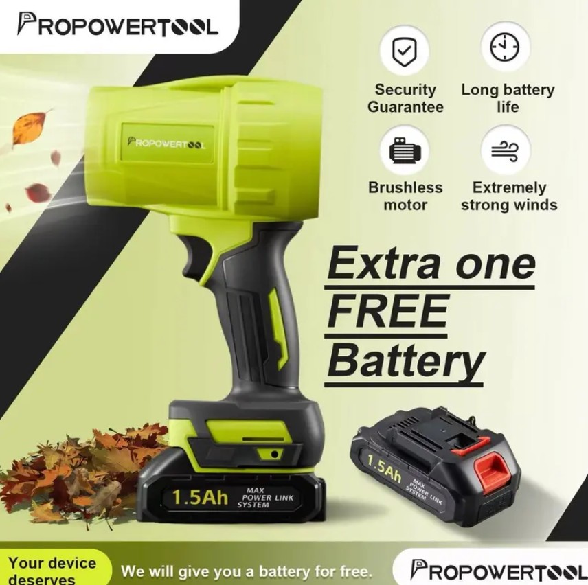PROPOWERTOOL Brushless Leaf Blower - Gallery 10