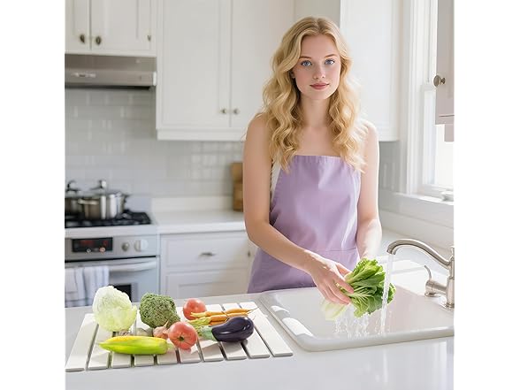 AEFLM Large Stone Dish Drying Mat