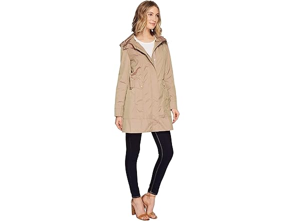 Cole Haan Women's Packable Rain Jacket (M & 1X)