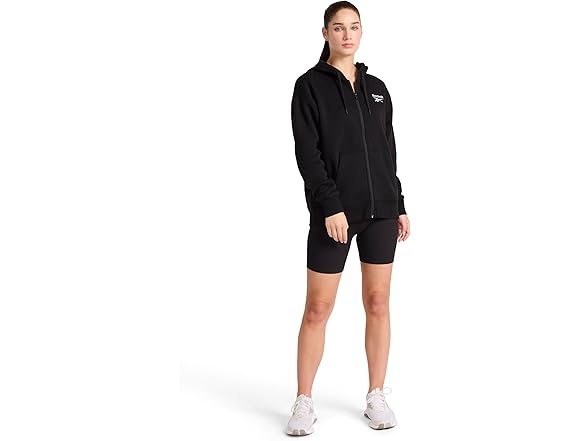 Reebok Womens Embroidery FullZip Hoodie