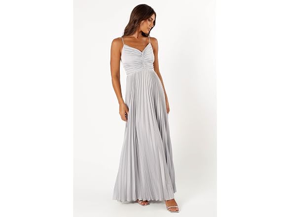 Petal & Pup Women (2) Naira Pleated Maxi Dress