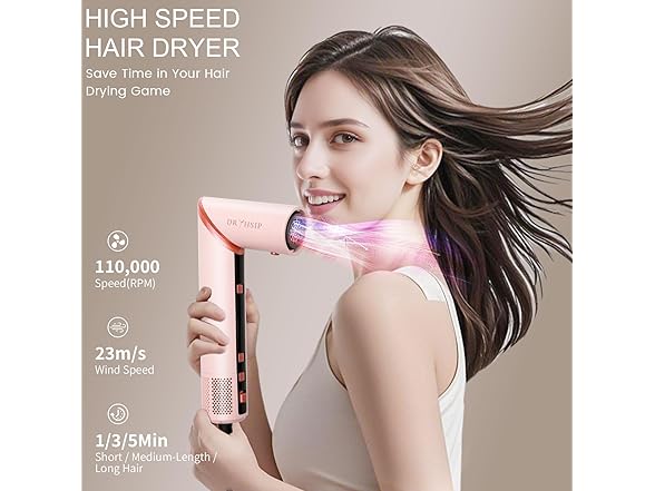 9-in-1 Foldable Hot Air Hair Styler Set