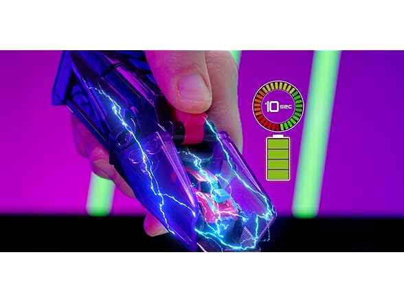 Hyper Burst Battle Racers Purple Storm Car & Launcher