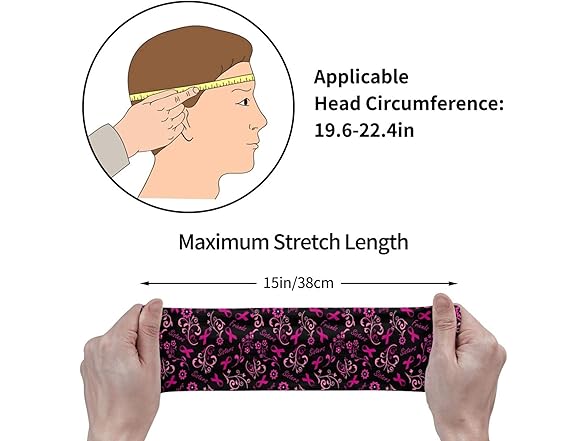 Breast Cancer Awareness Headband