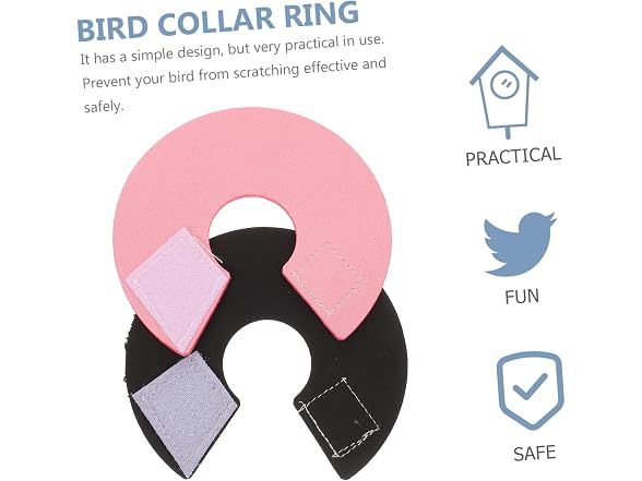 POPETPOP Puppy 2Pcs Pet Recovery Collar Mini
