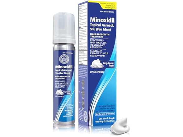Taro Minoxidil for Men, 2.11 Oz