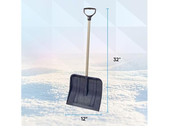 Superio Kids Snow Shovel 32in Blue