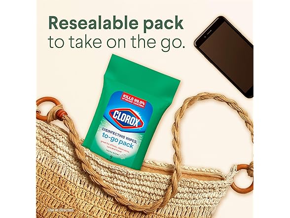 Clorox Travel Wipes 9ct