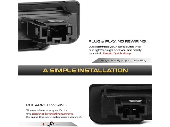 VIPMOTOZ Full LED License Plate Light For 60