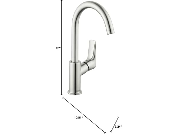 hansgrohe Logis Modern Low Flow Water Saving 1-Handle