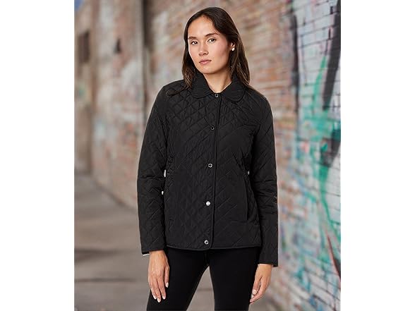 Calvin Klein Short Quilted Jacket Black