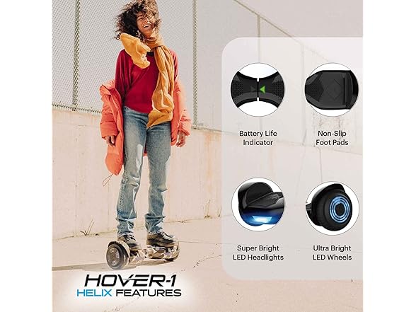 Helix Electric Scooter by Hover-1