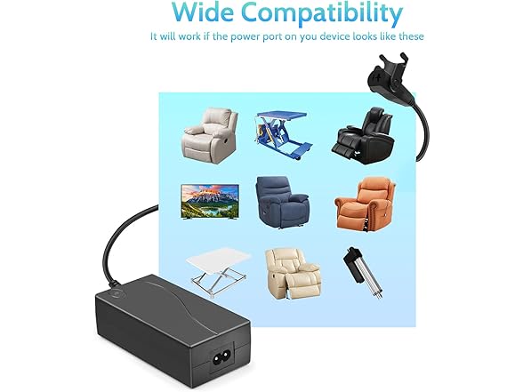 Sopito 29V Power Adapter Recliner Kit