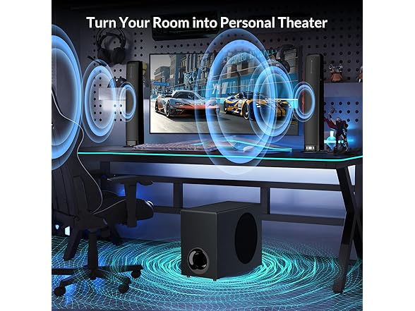 Assistrust Sound Bar with Subwoofer