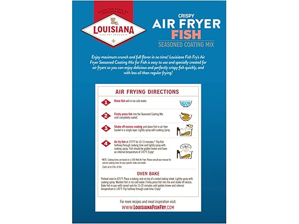Louisiana AIR FRYER Seasoned Coating Mix 5 oz.