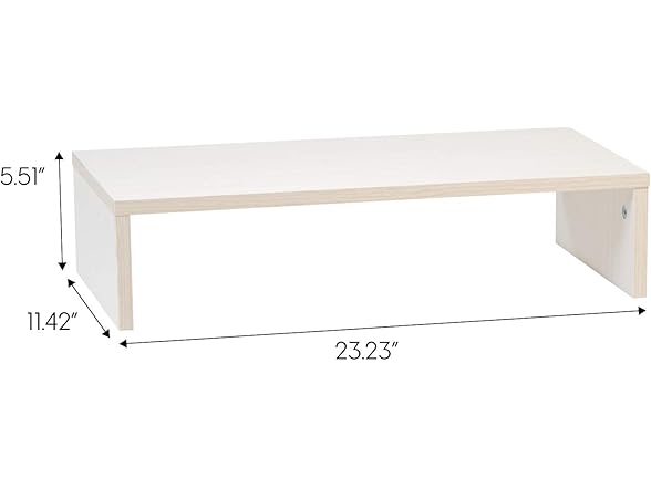IRIS USA 1-Tier Multi-Purpose PC Monitor Stand