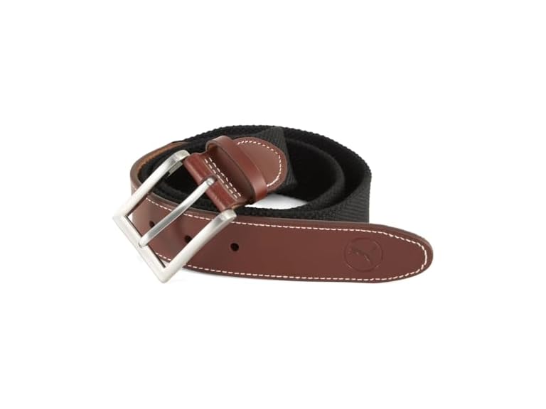 Puma Golf NEEDLEPOINT CANVAS BELT