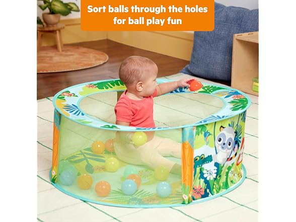 Stow & Go Baby Ball Pit with 20 Balls