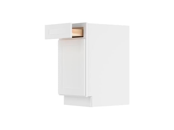 Furinno Shaker 18" Base Cabinet, White