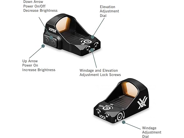 Vortex Viper Red Dot Sight, 6 MOA