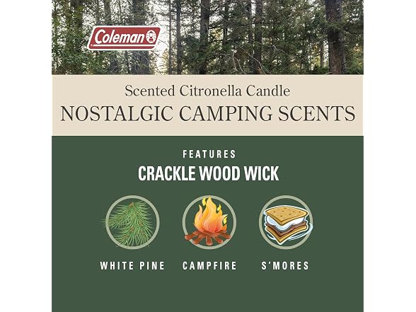Coleman Campfire Citronella Candle