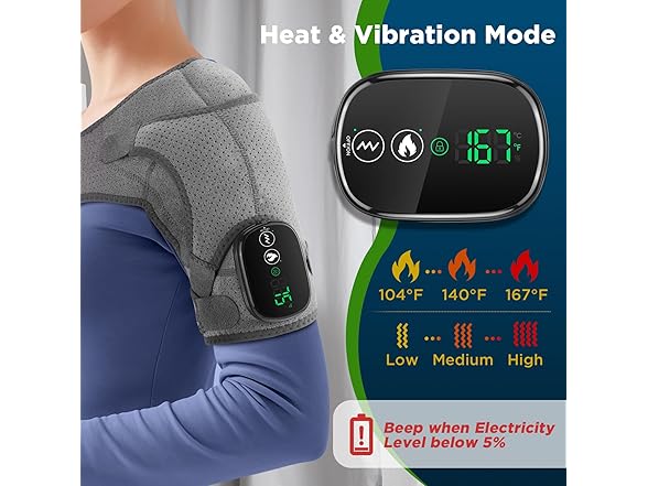 Cordless Shoulder Heating Pad
