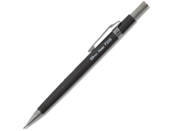 Pentel P205 Sharp Mech Pencil 0.5mm Met.Graph