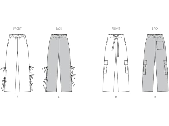 Burda Misses' Trousers Sewing Patter