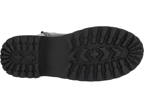 The Drop Women's Sparta Chunky Sole Lace Up Combat Boot