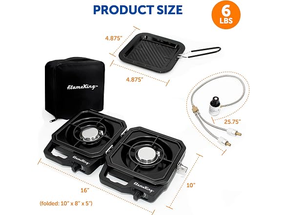 Flame King Campact Cooker