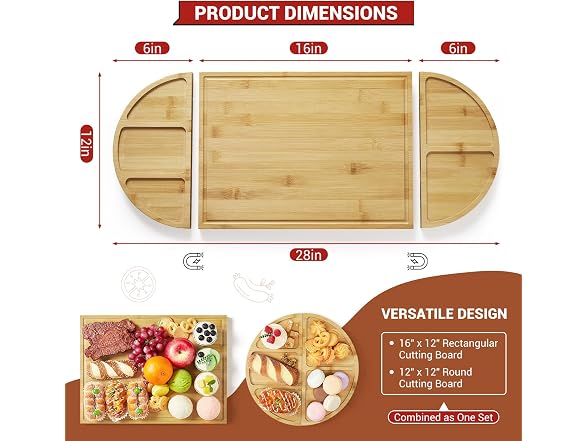 Takywep Eco-Friendly 3-Piece Bamboo Set