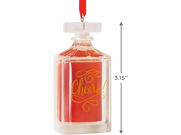 Hallmark Holiday Decanter Ornament