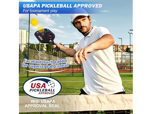 Pickleball Paddles Set of 2