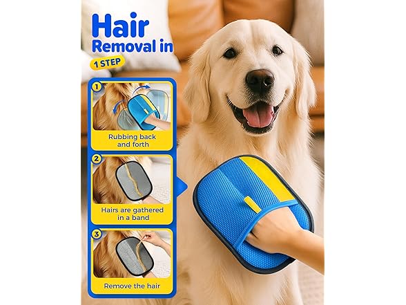 JGLXF Pet Hair Removal Gloves