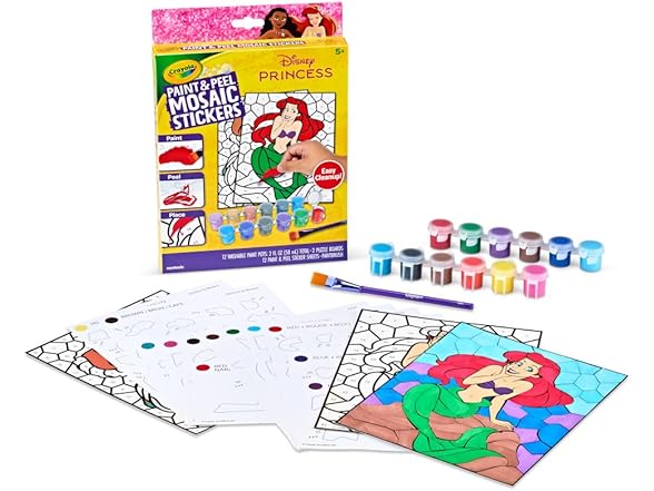 Crayola Peel & Paint Mosaic Stickers