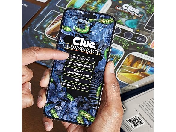Hasbro Gaming Clue Conspiracy Board Game