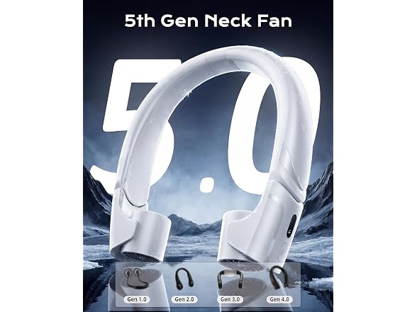 ChillGo Neck Fan with Dual Motors