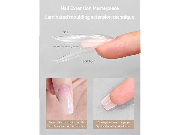 Klimonla Sandwich Dual Nail Forms