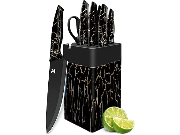 8 Pieces Kitchen Knife Block Sets
