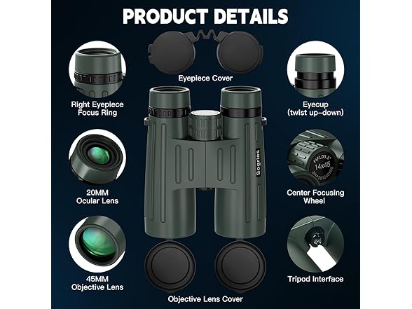 Sogries 14x45 Binoculars