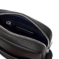 Lacoste Men's Classic Pique Effect Satchel Bag, Black - Gallery 6