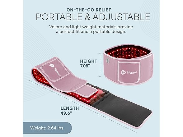 LifePro Red Light Therapy Belt