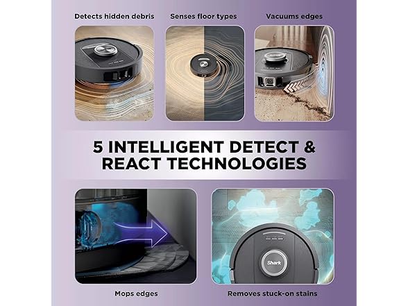 Shark R-RV2820YE Robot Vacuum & Mop Combo
