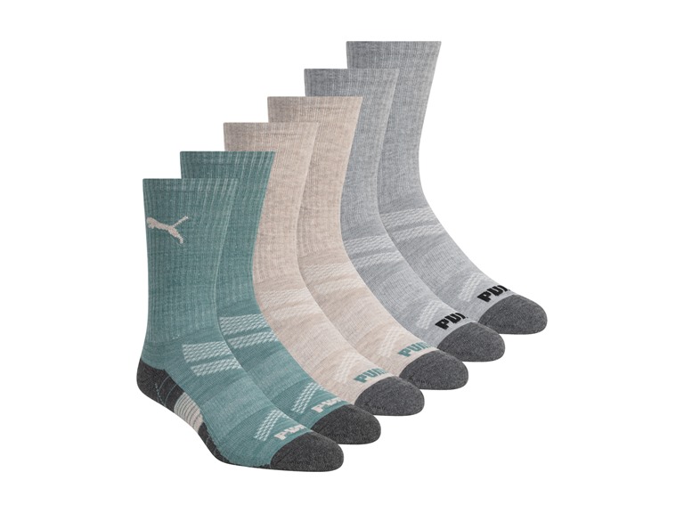 PUMA Men's 12-Pairs Crew Socks